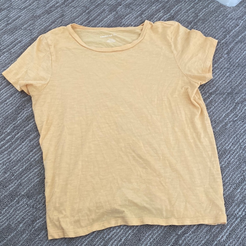 Yellow tee